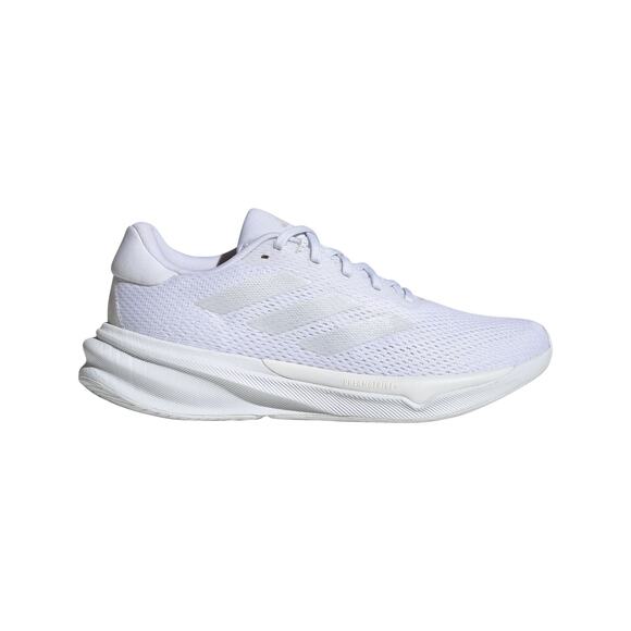 USED adidas Women's Supernova Stride Running Sneaker, White/Zero Metallic-SZ 9 - Picture 1 of 5